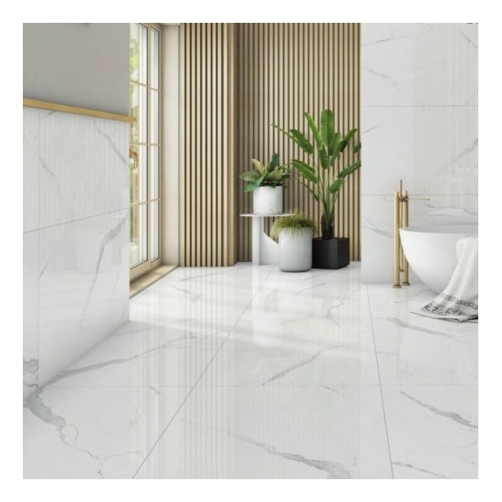 GRES MARBLE ALASKA WHITE 60X60 120X60 POLER