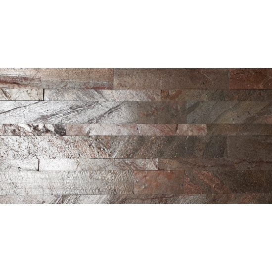 FORNIR SAMOPRZYLEPNY PANEL 3D COPPER 15X60 KAMIENIE NATURALNE