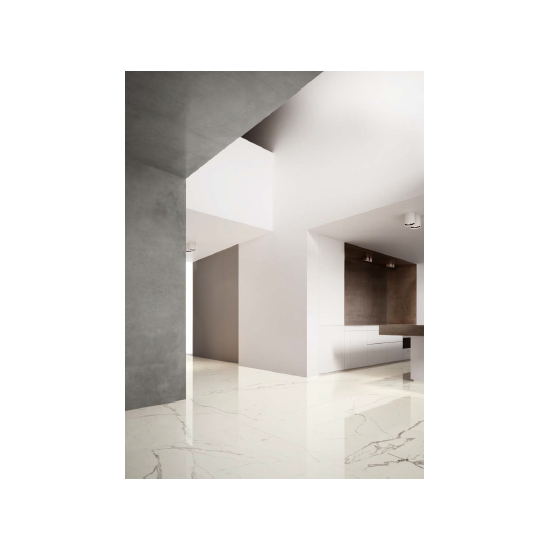 SPIEK KWARCOWY GRANDE MARAZZI STATUARIO MATT 324 CM X 162 CM X 2 CM